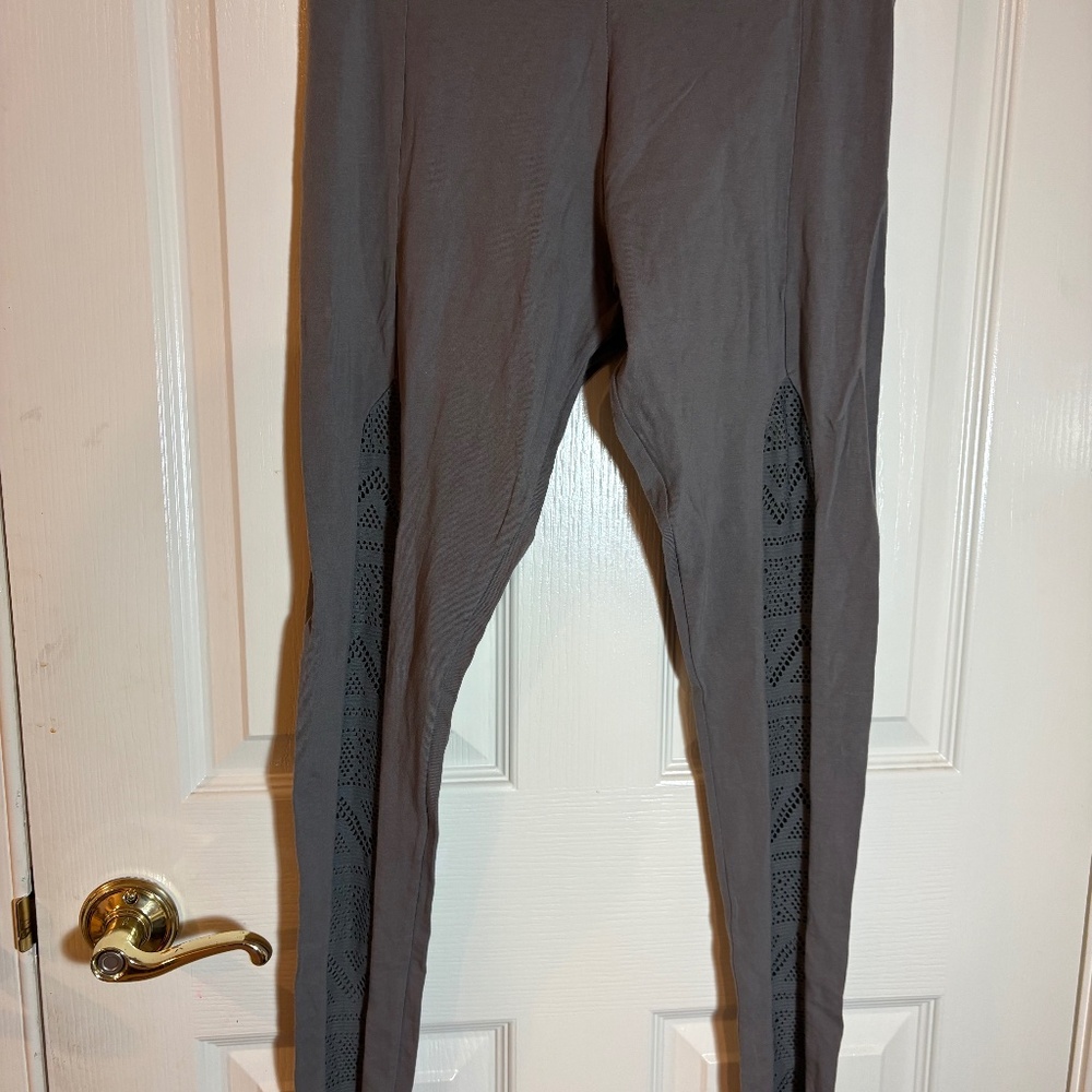Womens Victoria's Secret Cut Out Leggings